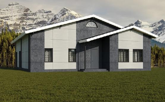 Фиброцементный сайдинг Roofas Board Stone Цвет Графит купить в Луганске