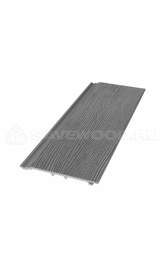Сайдинг из ДПК SaveWood, SW Cedrus (R), Пепельный купить в Луганске