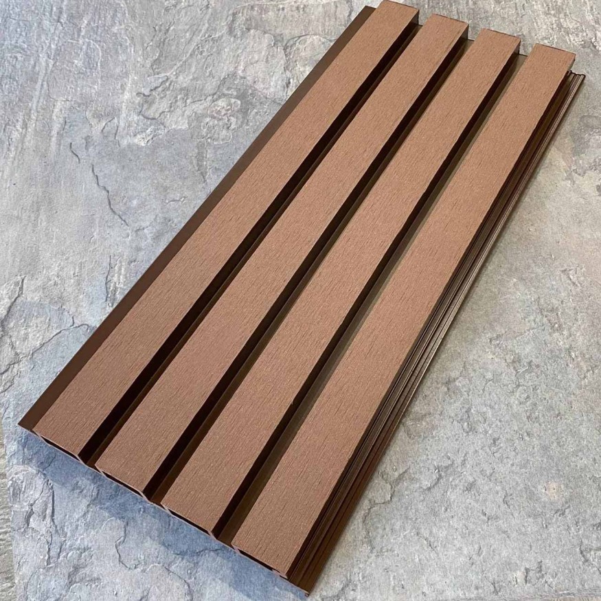 Фасадная реечная панель EasyDecking, Wood-X, Коричневый купить в Луганске