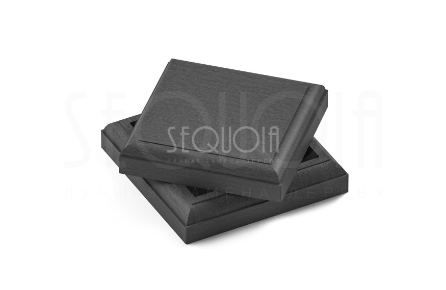 Комплект крышки и юбки для столба SEQUOIA GRAY купить в Луганске