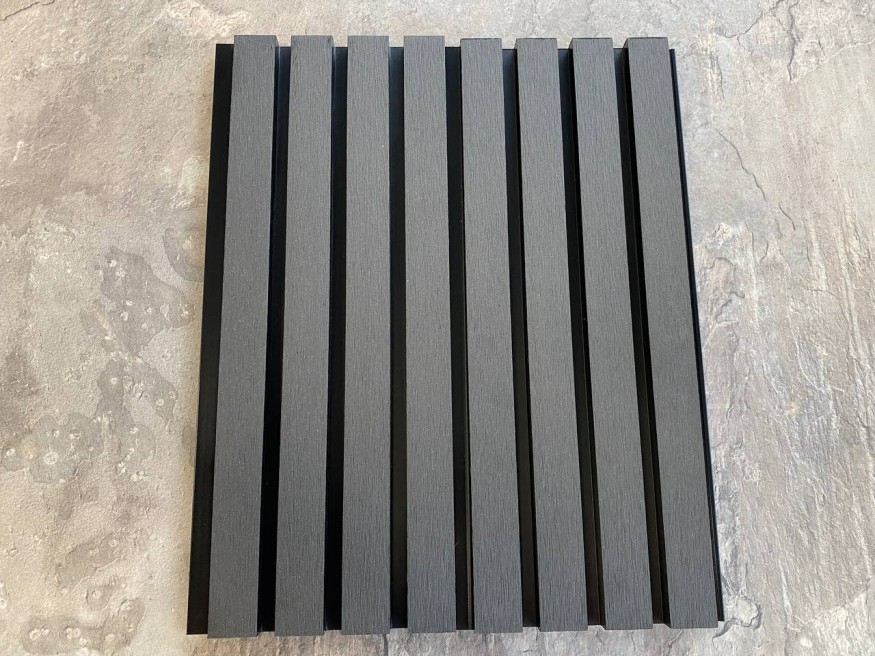 Фасадная реечная панель EasyDecking, Wood-X, Черное дерево купить в Луганске