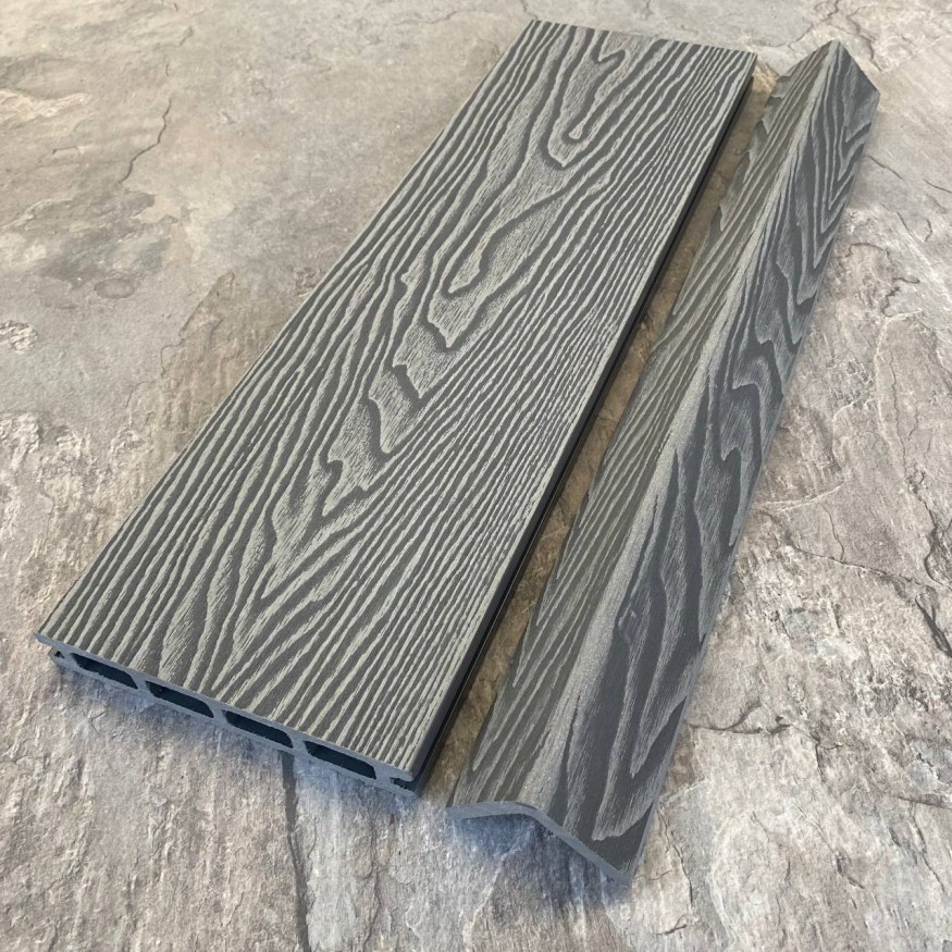 Террасная доска ДПК EasyDecking, Wood-X, Серый купить в Луганске