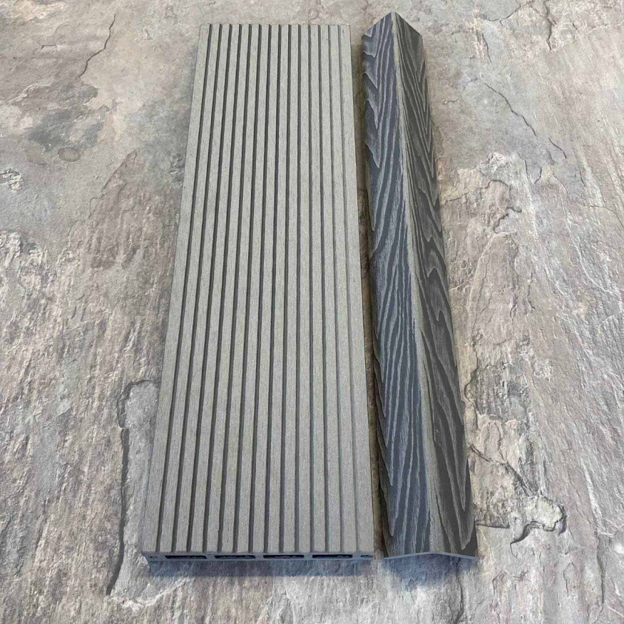 Террасная доска ДПК EasyDecking, Wood-X, Серый купить в Луганске