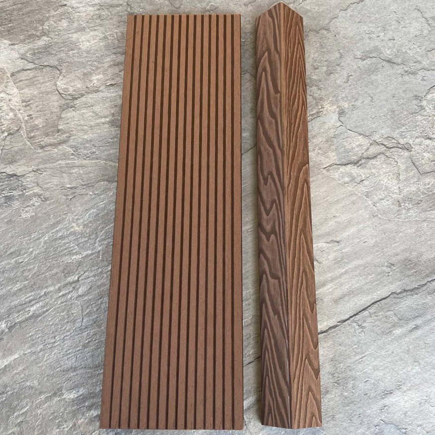 Террасная доска ДПК EasyDecking, Wood-X, Коричневый купить в Луганске