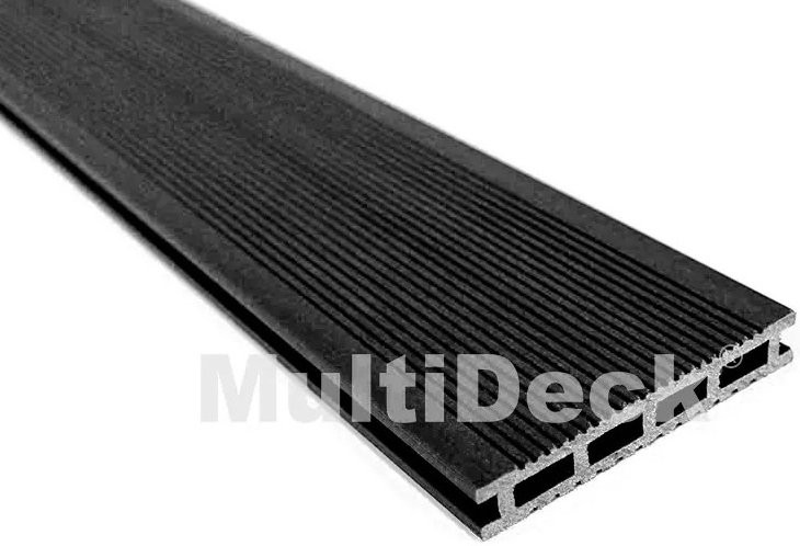 Террасная доска из ДПК MultiDeck Черный бархатный оттенок купить в Луганске
