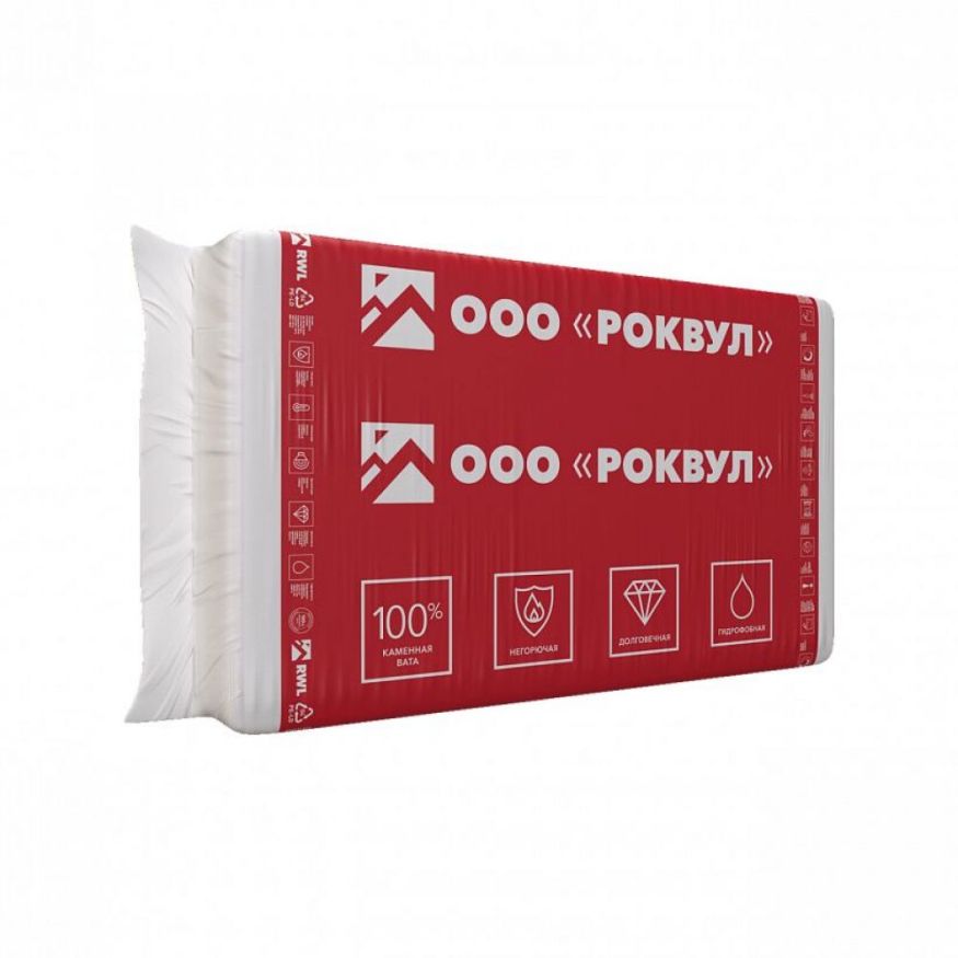 Утеплитель Роквул Каркас Баттс 100мм, 6 плит, 3.6м2, 600х1000мм, 0.36м3 Rockwool купить в Луганске