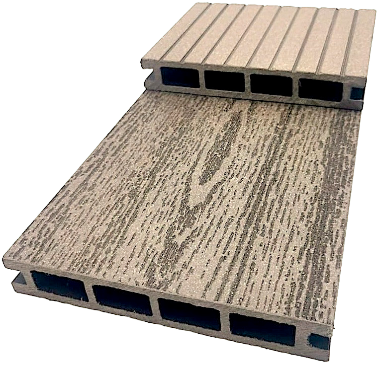 Террасная доска NanoWood «Эко Классик» в цвете Венге купить в Луганске