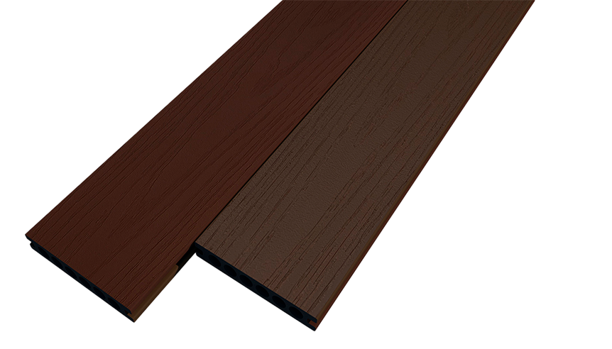 Mahogany / Milk Chocolate | Двухсторонняя террасная доска WOODVEX Dual купить в Луганске