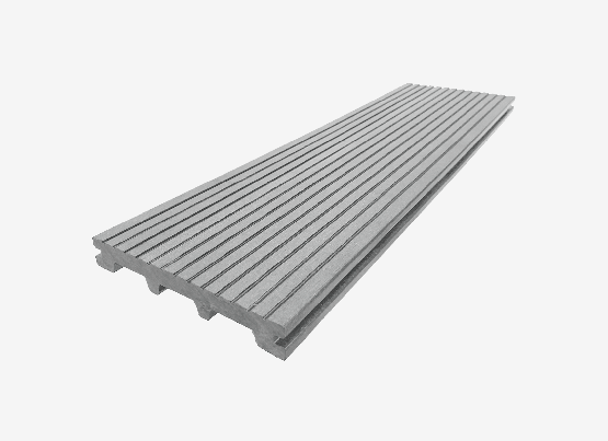 Террасная доска из ДПК RusDecking Unodeck Titanio - Цвет Серый купить в Луганске