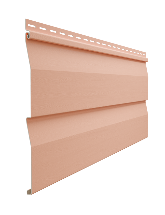 Виниловый сайдинг Docke, Корабельный брус D4.5DL STANDARD, Персик купить в Луганске
