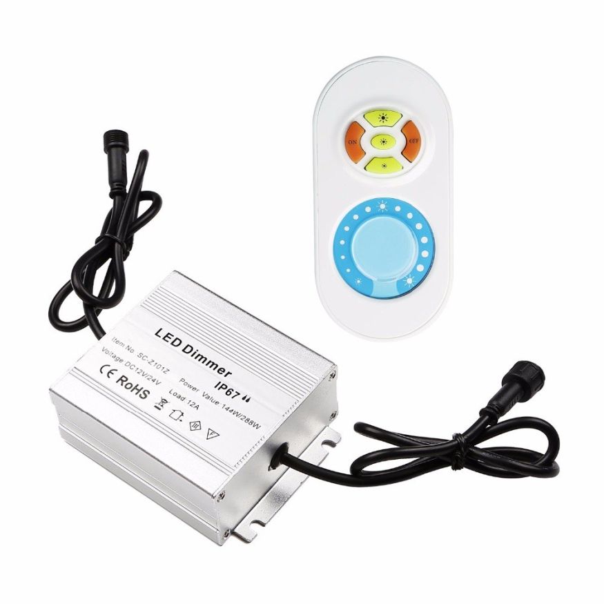 LED Диммер IP67 с дистанционным управлением до 60W Woodvex купить в Луганске