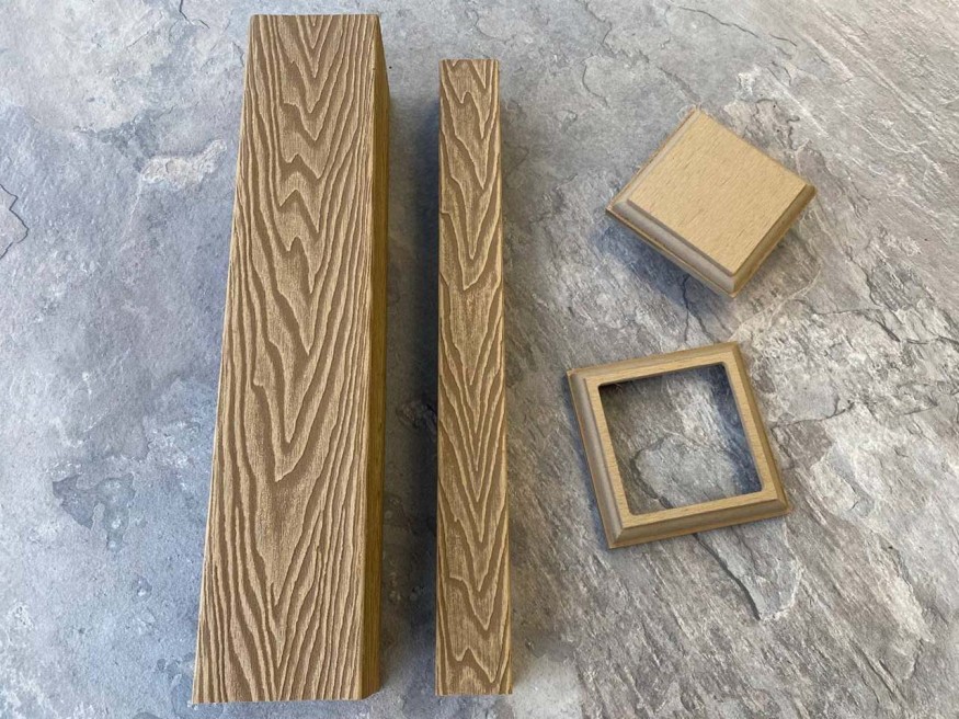 Балясина для ограждений из ДПК EasyDecking, Wood-X, Дуб купить в Луганске