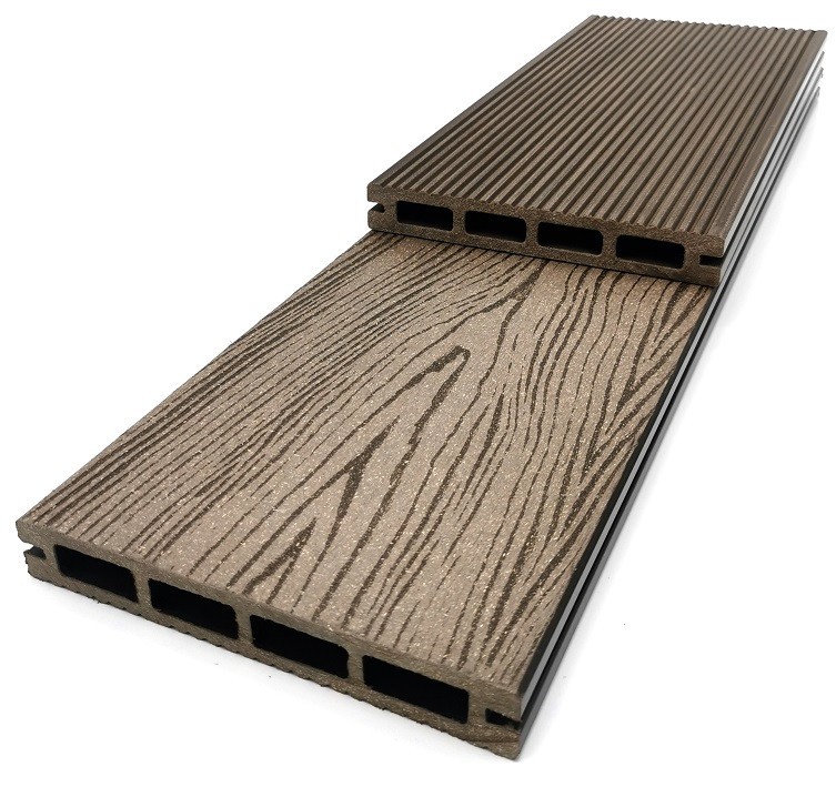 Террасная доска NanoWood «Lite» ECO в шоколадном цвете. купить в Луганске