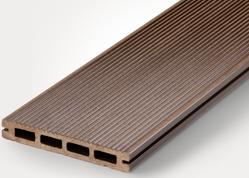 Террасная доска NanoWood «Lite» ECO в шоколадном цвете. купить в Луганске