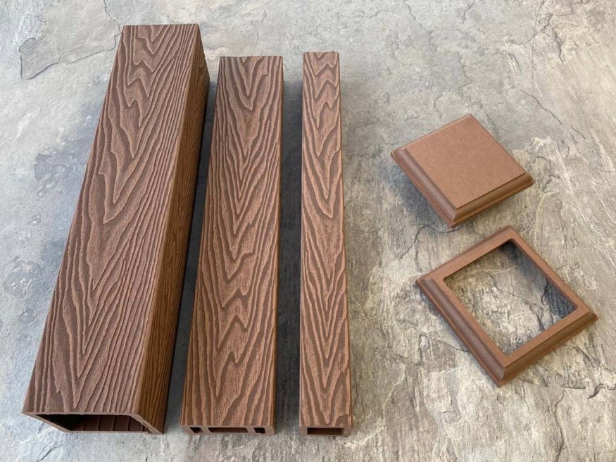 Балясина для ограждений из ДПК EasyDecking, Wood-X, Коричневый купить в Луганске