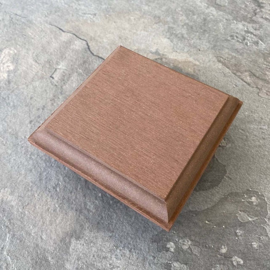 Крышка столба для ДПК ограждений EasyDecking, Wood-X, Коричневый купить в Луганске