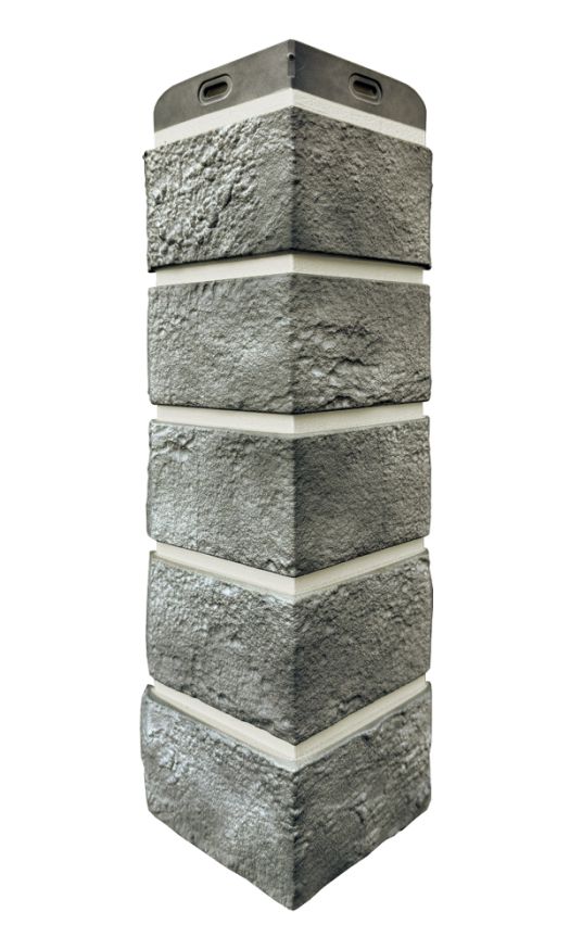 Угол наружный Grand Line, Состаренный кирпич Design Plus, Гранит (Белый шов) купить в Луганске