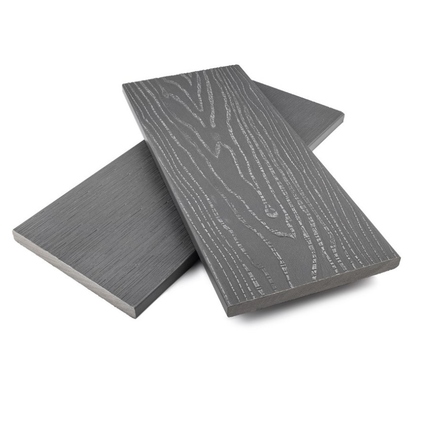 Заборная доска ДПК NanoWood Nature 3D цельная Серый купить в Луганске
