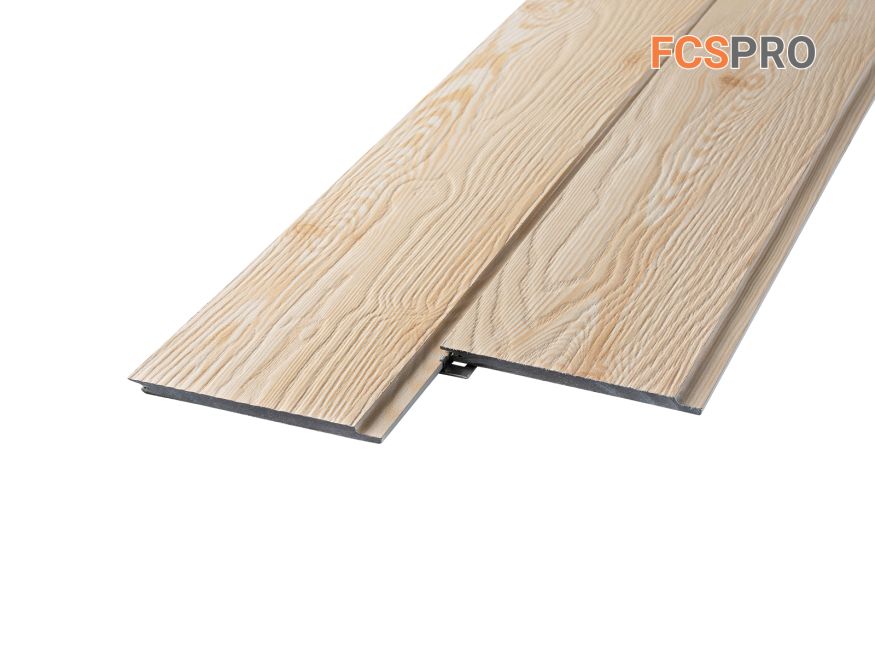 Фиброцементная панель FCSPRO Decor Wood Click Лиственница купить в Луганске