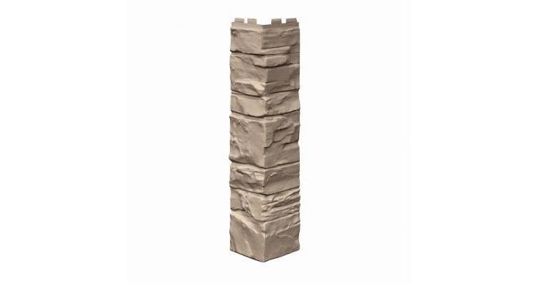 Угол наружный VOX Solid Stone Lazio светлая глина камень купить в Луганске