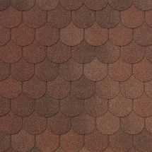 Гибкая черепица Tegola ASSISI terracotta 420