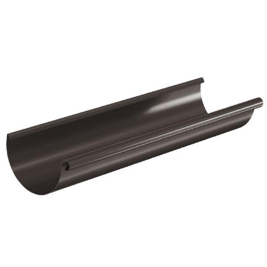 Водосточный желоб Aquasystem RR 32, тёмно-коричневый, 3.00 м, 125/90 купить в Луганске