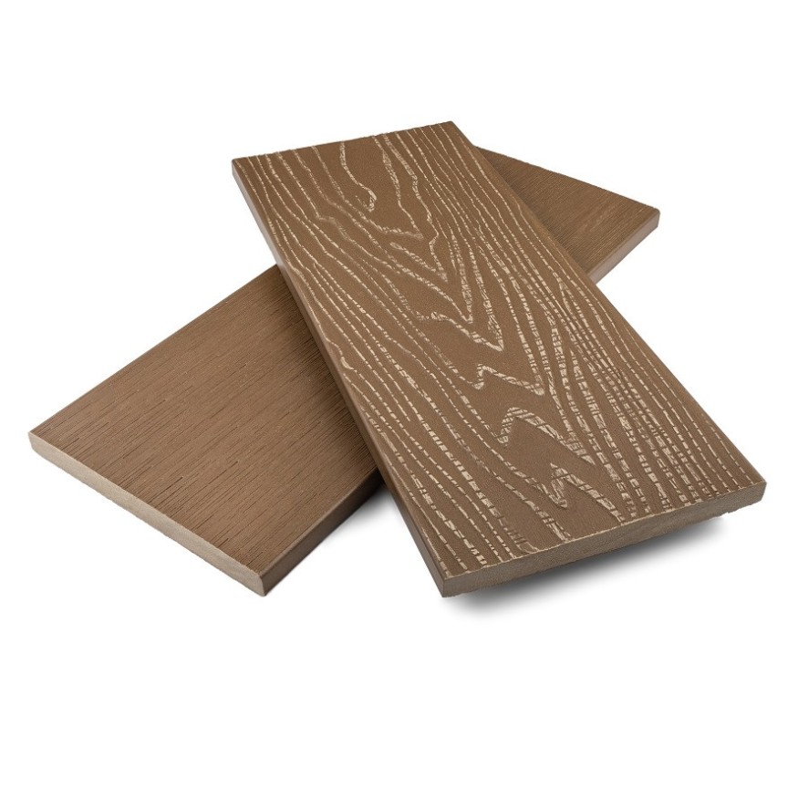 Заборная доска ДПК NanoWood Nature 3D сплошная Ореховая купить в Луганске