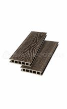 Террасная доска ДПК SaveWood, SW Fagus, Темно-коричневый