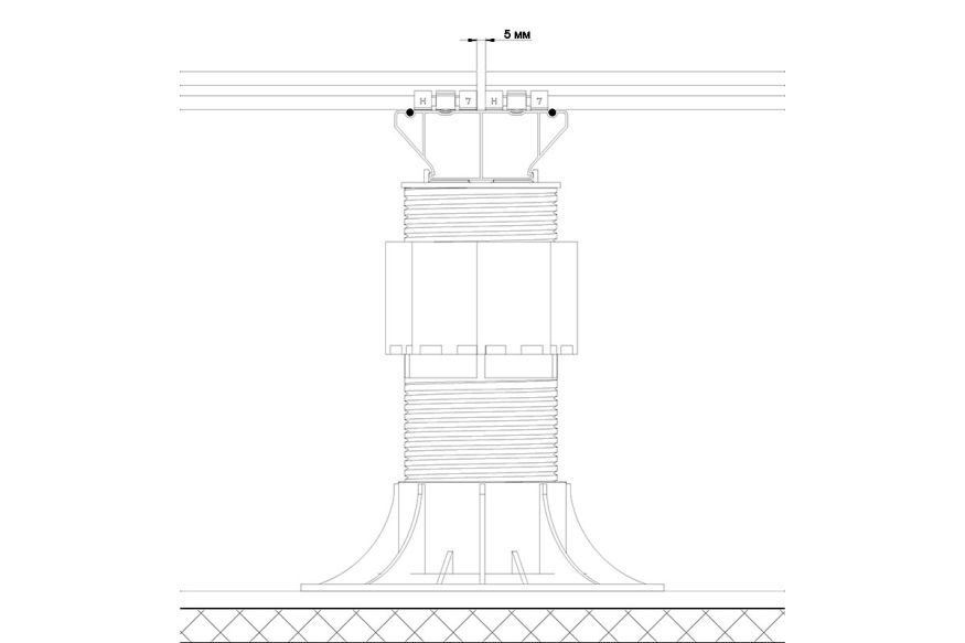 Лага Алюминий Holzhof HILST JOIST стыковочная PRO MAX купить в Луганске