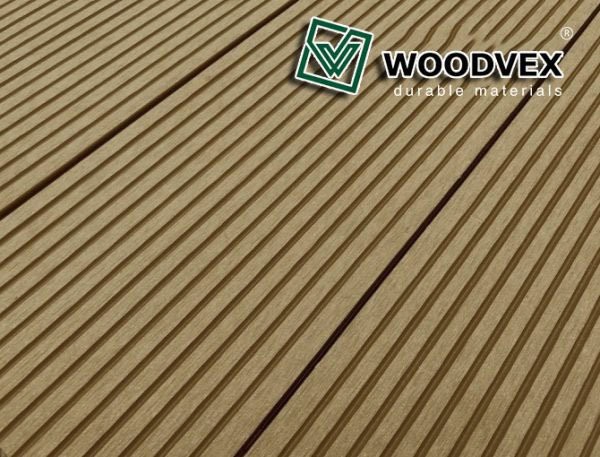 Террасная доска WOODVEX Select из ДПК цвета Кофе купить в Луганске