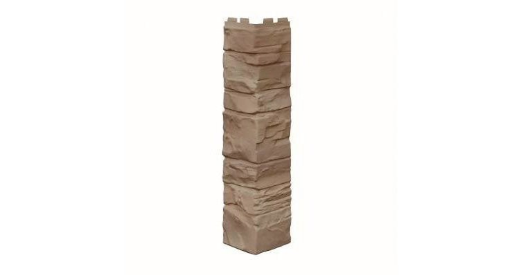 Угол наружный VOX Solid Stone Umbria коричневый камень купить в Луганске