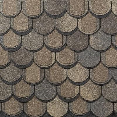 Трехслойная ламинированная черепица Shinglas, Атлантика, цвет Мадейра купить в Луганске