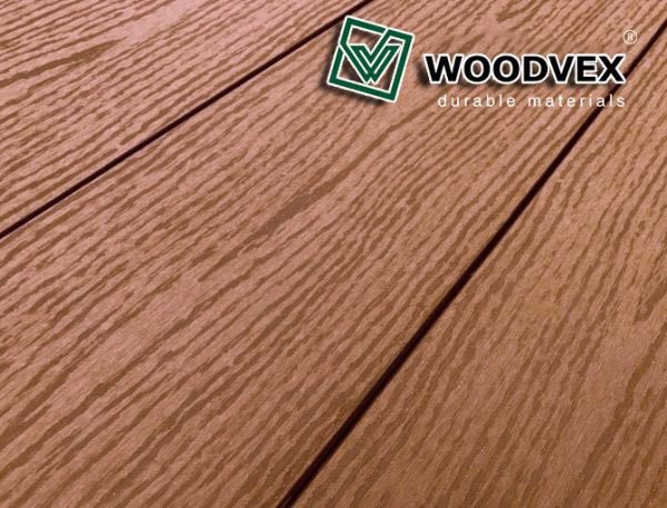 Террасная доска WOODVEX Select из ДПК в цвете Терракота купить в Луганске