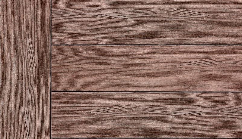 Террасная доска ДПК Outdoor 3D сплошная STORM/OCEAN BROWN коричневая смешанная купить в Луганске