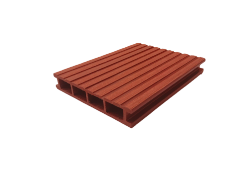 Террасная доска ECODECKING HIT в терракотовом оттенке из ДПК купить в Луганске